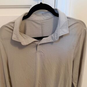 Lululemon long sleeve polo (M)